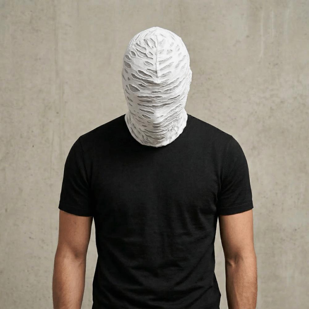 Black Color Full Ski Mask No Hole Design Head Cover Hat Fashion Balaclava Cap Cosplay Events