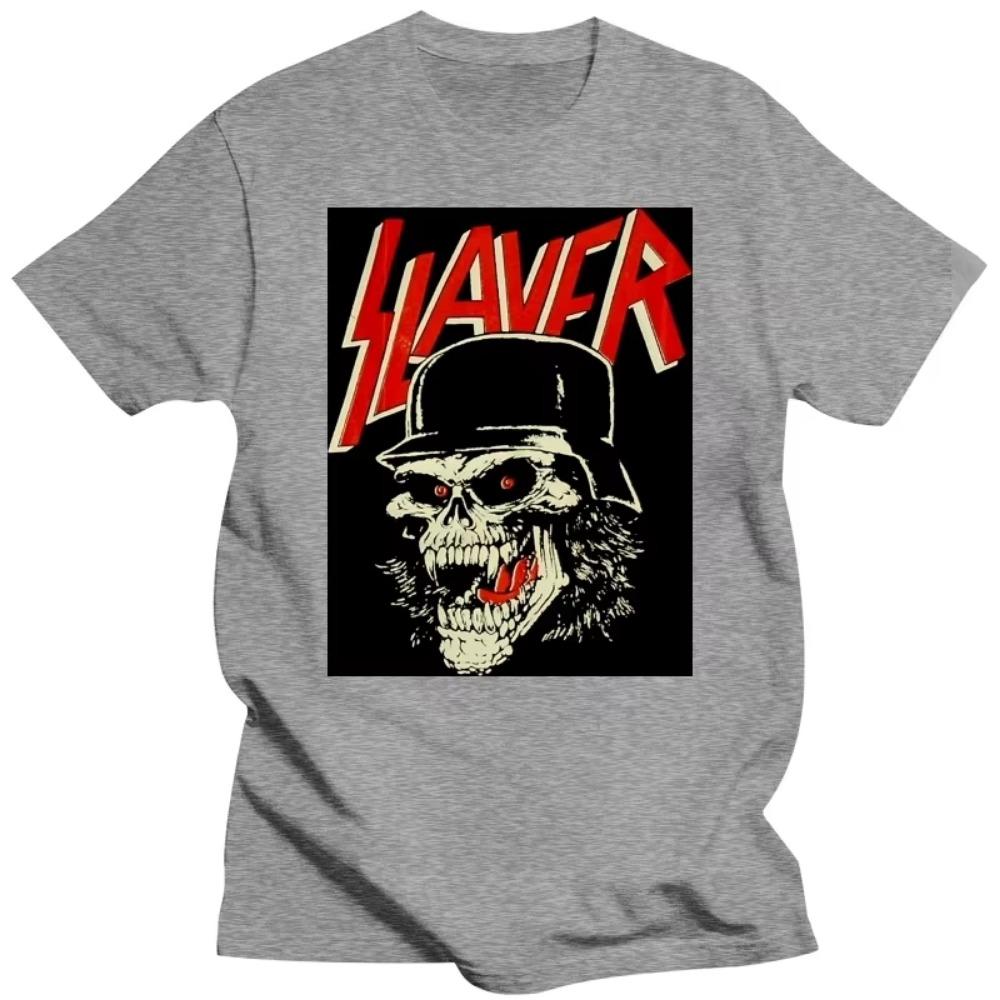 Cool Slayer T Shirt GrungeMens Tshirt Men Punk Rock Cotton Urban T Shirt Cheap Discount Vintage Tee Shirt