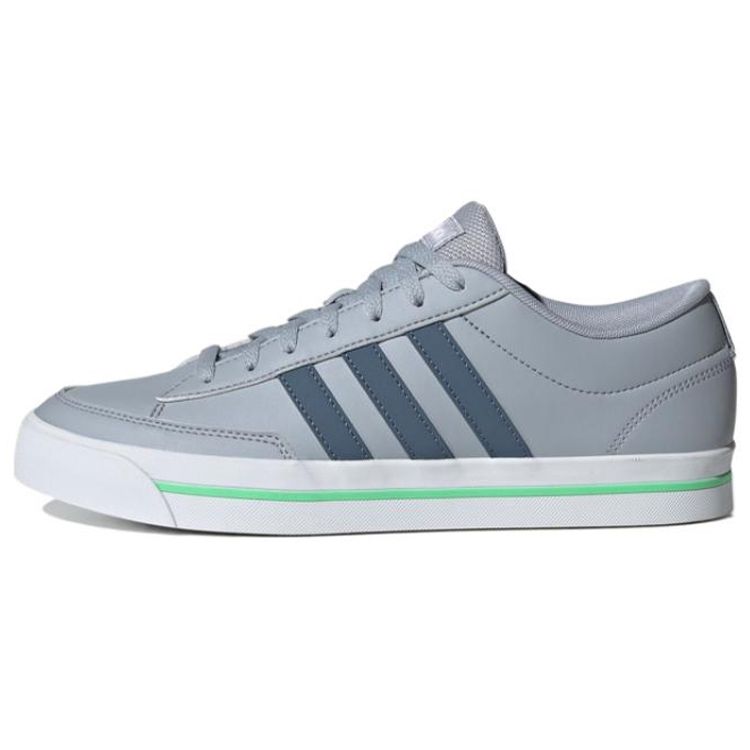 Adidas Neo Retrovulc Slip Resistant Durable Low Top Skate Shoes Unisex Sneakers Gray Blue GW6684