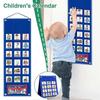 Removable Feeling Chart Kids Visual Schedule for Desktop Tabletop Kindergarten