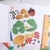 Educational Toys Leaf Painting Sticker Books Paper Cartoon Sticker Book  Toddlers