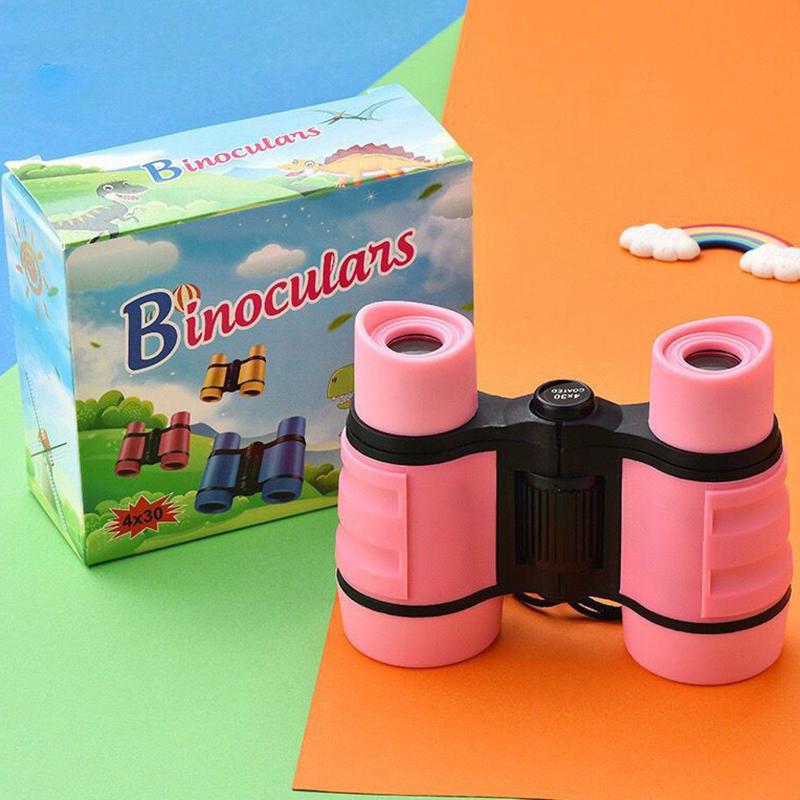 4X30 Magnification Kid Binoculars Children Telescope Toy Portable Foldable Outdoor Observing Telescopes