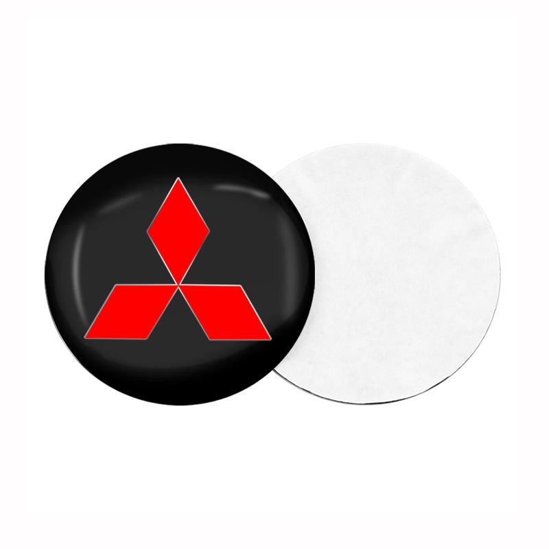 4Pcs 56mm Car Styling Wheel Hub Cap Badge Stickers For Mitsubishi ASX Lancer Mirage Pajero Sport Xpander Attrage Outlander L200