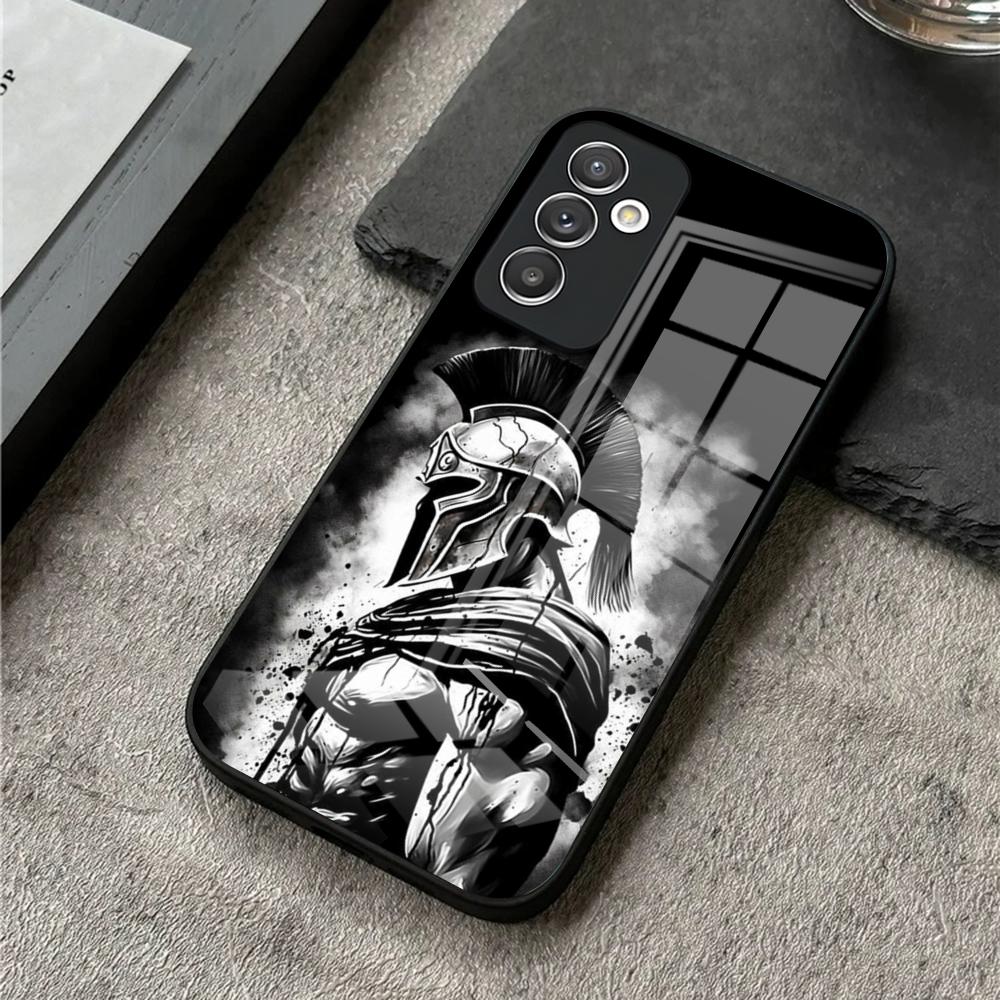 Phone Case For S25 Ultra Samsung S26 S23 S24 Plus S22 S20 S21 Fe A54 A34 A53 A16 Glass Cover Flim 300 S-Spartans