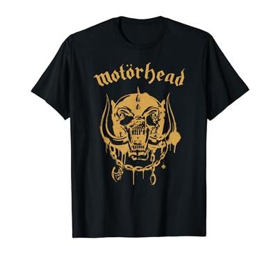 Motörhead Alles Lauter Für Immer Vorderseite Rückseite T-Shirt