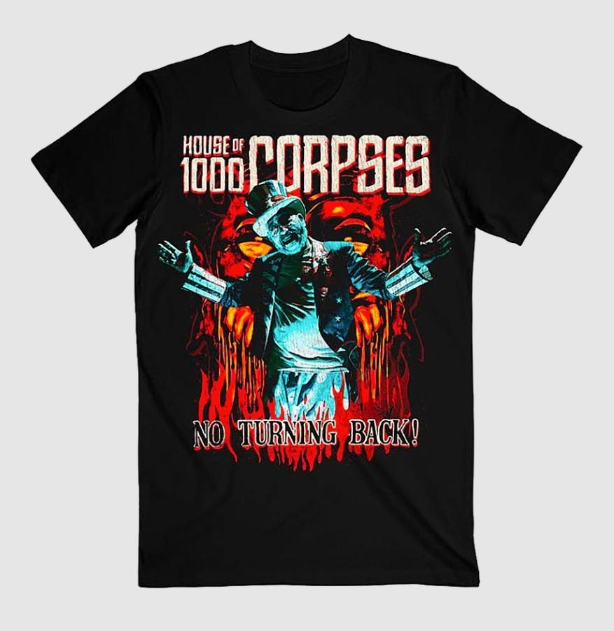 

No Turning Back Tee Rob Zombie T-Shirt Size S-5XL Comfort Colors Fanmade Unisex T-Shirt M