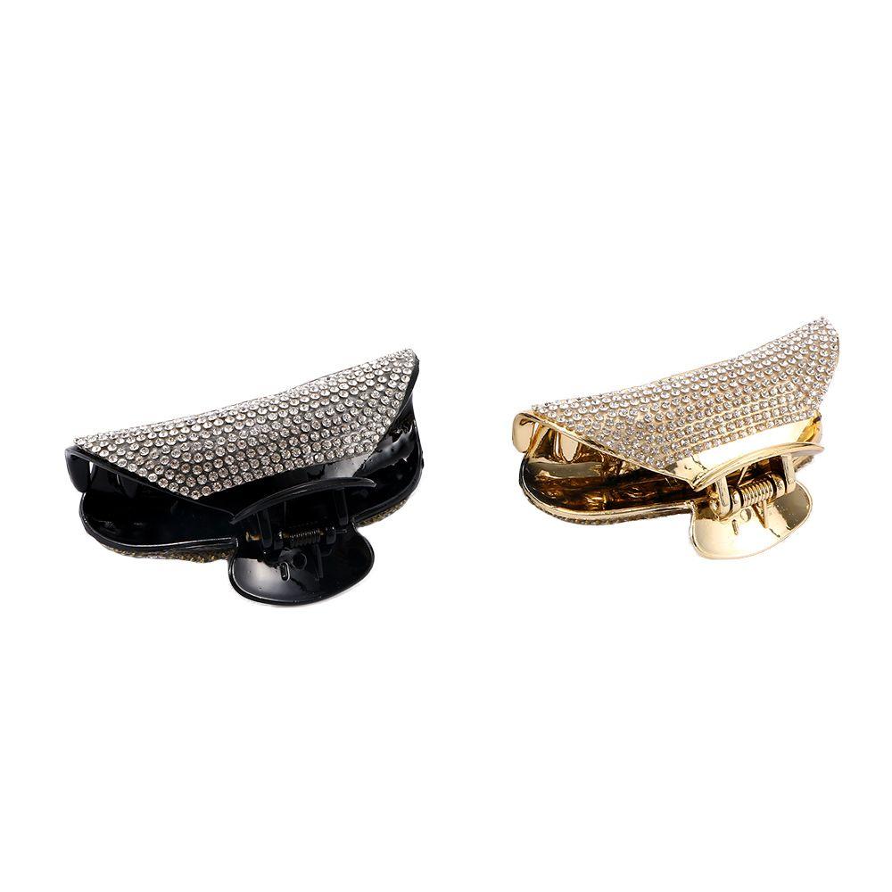Fashion Women Hairpin Hair Clips Headwear Large Full Crystals Rhinestones Hair Claw Hair Clamp