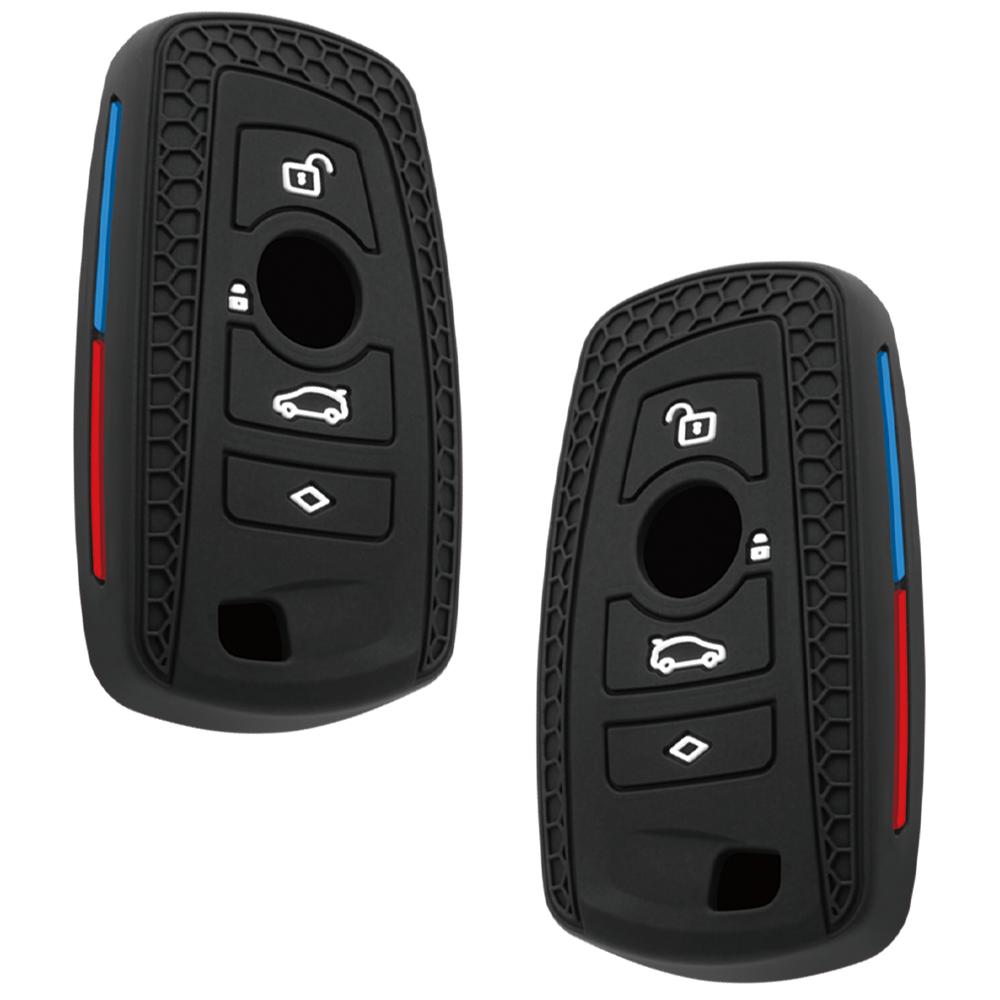 New Silicone Car Key Case Cover For Bmw 1 2 3 4 5 6 7 Series X1 X3 X4 X5 X6 F36 F25 F26 F30 F34 F10 F07 F20 Z10 G30 F15 F16