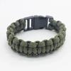 23cm/9in Seven Core Paracord Survival Bracelet for Outdoor Emergency Escape Camping Tool with Plaited Rope Design