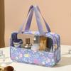 Women's Makeup Bag Waterproof Transparent Pouch Large Capacity Bath Bag Travel Essential Cosmetics Organizer Toilet Storage Bag