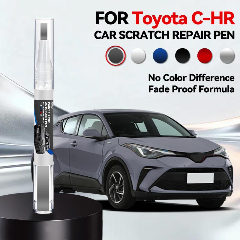 For Toyota C-HR Car Paint Repair Pen Touch Up Scratch Remover DIY Auto Accessories Black White Blue Red Silver Green Grey Yellow
