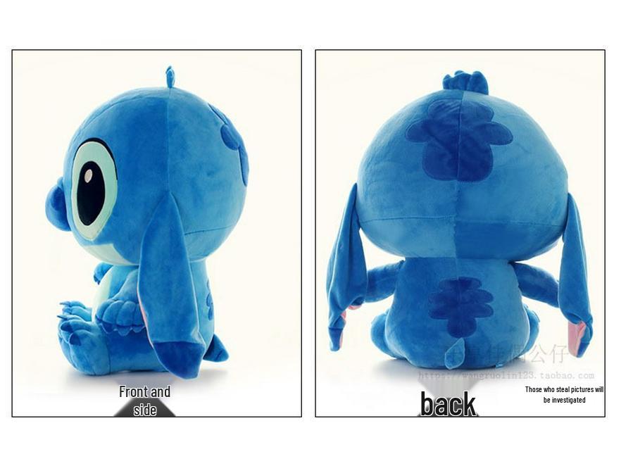 Cute Pink Stitch Plush Toy - Lilo & Stitch Cartoon Pillow for Kids
