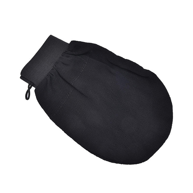 

1X отшелушивающая перчатка для ванны премиум-качества, отшелушивающая перчатка для удаления N/A чёрный