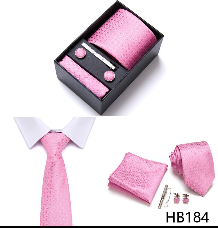 Men's Six-Piece Tie Set for Business or Wedding