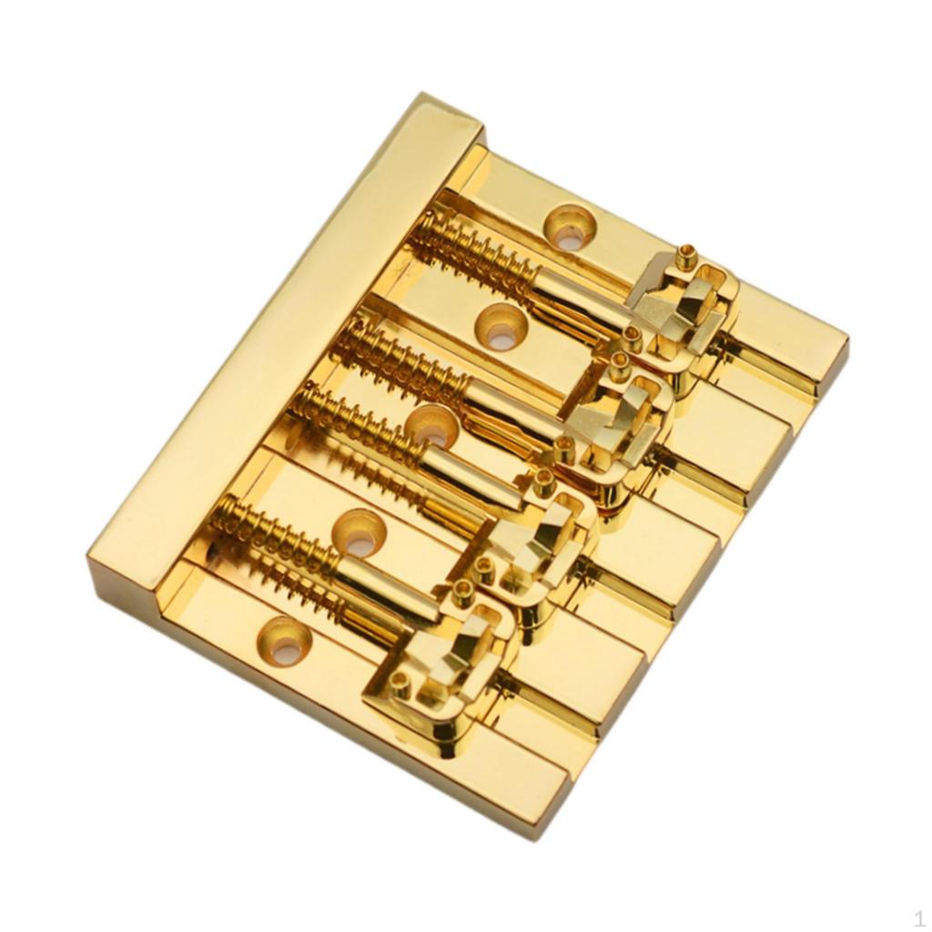 4 String Bass Guitar Bridge Saddles Professional Player Musical Instrument DIY Projects