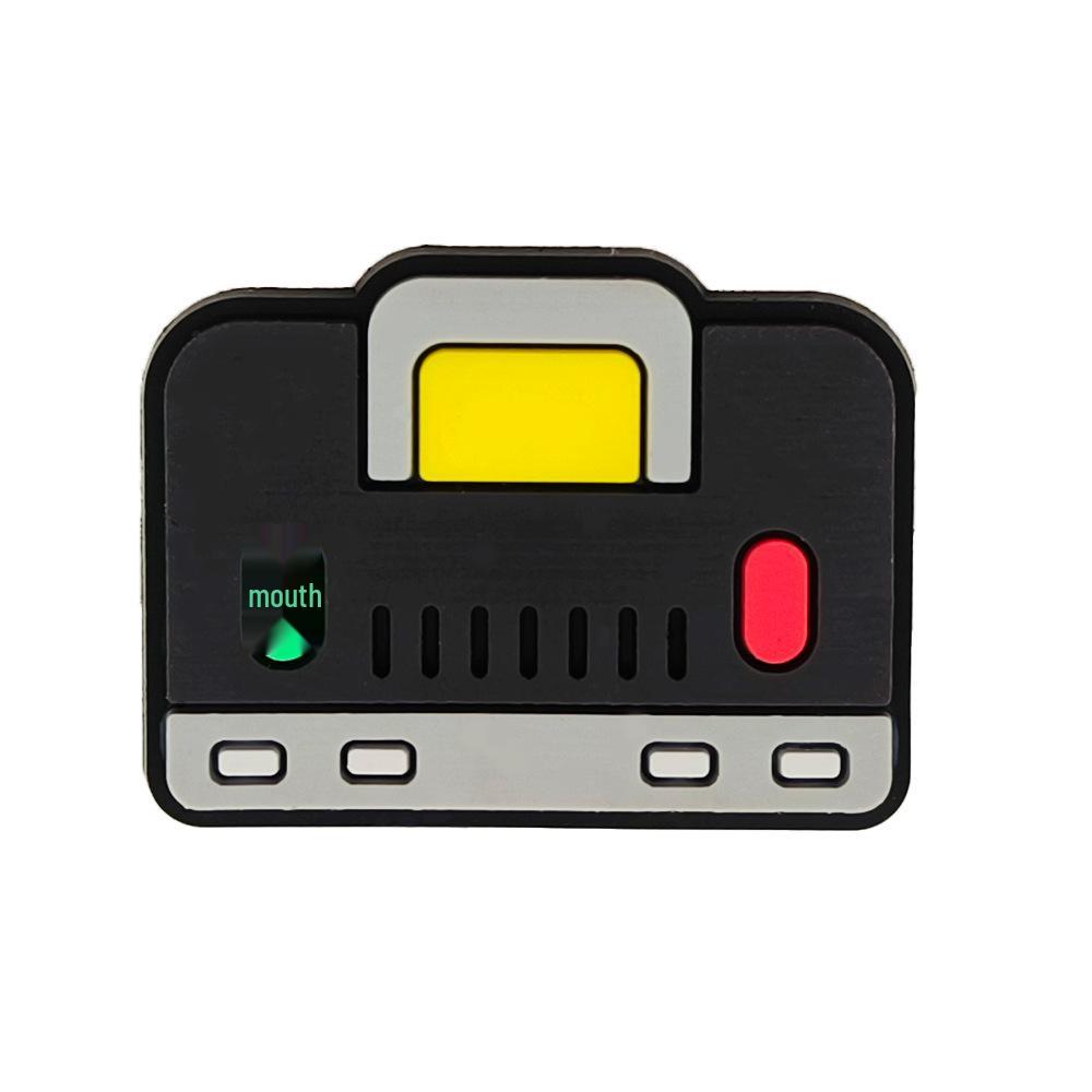 35-Piece Game Console Shoe Charm Set - Creative PVC Soft Rubber Clog Accessories