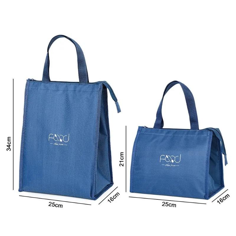 Waterproof Storage Bag Picnic Breakfast Organizer Cooler Lunch Bag Lunch Box Insulated Thermal