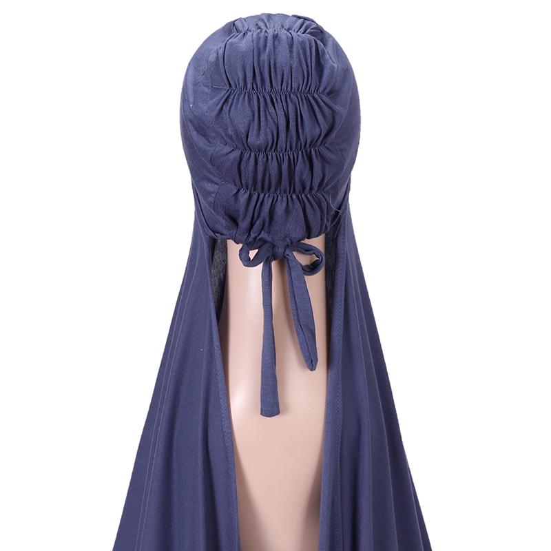 High Quality Instant Jersey Hijab For Muslim Women With Inner Cap Bonnet Hijab For Muslim Women Headcover Shawls
