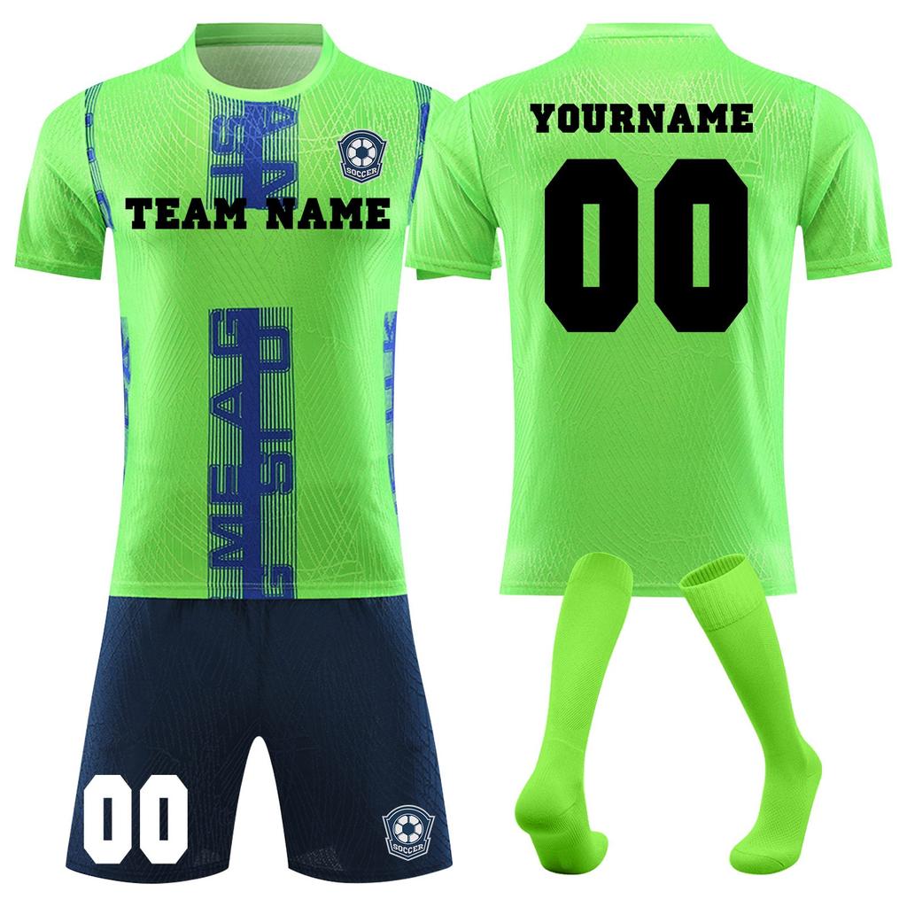 Custom Soccer Jersey for Kids Personalized Youth Soccer Jersey with Team and Number Soccer Gifts