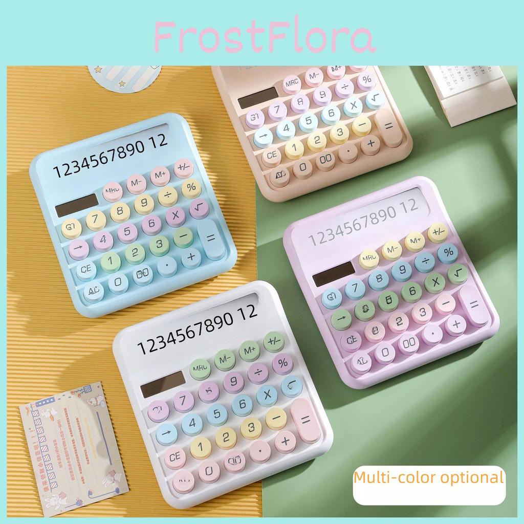 Solar Dual Power Scientific Calculator Large Buttons Accounting Math Teaching