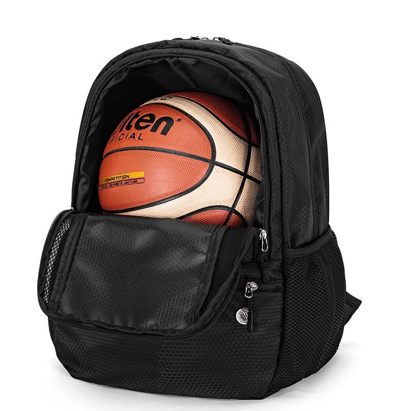 Sac à Dos De Sport Pour Enfants - Compartiment Ballon Et Chaussures - Tissu Oxford - Convient Basket, Foot, Volley, Natation