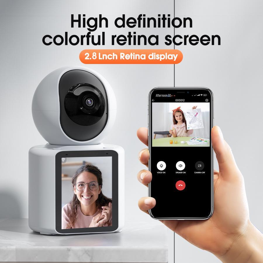 Smart WiFi Video Call Camera with Remote Intercom and Voice Activation
