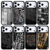 Vintage Synth Synthesizer Phone Case For Apple iPhone 17 Air 16 Pro Max 15 Pro Max 14 13 12 11 Mini Back Cover
