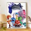Disney Diamond Art Painting Kit Inside Out Diamond Mosaic Pictures, Wall Art Crafts, Home Decor