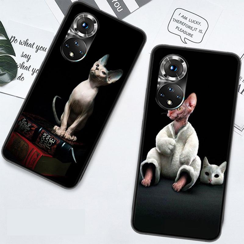 Lavaza Sphynx Sphinx Katze Telefon Fall Für Huawei P Smart 2021 Y5 Y6 Y7 Y9 Ehre 50 20 Pro 10 10I 9 9X Y9S 8 8A 8X 8S 7S Abdeckung