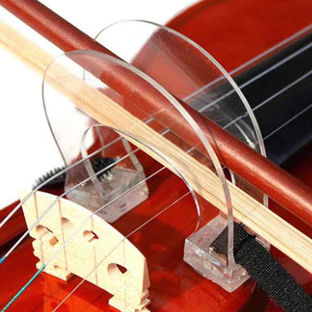 Tbest Violin Bow Collimator,Violin Bow Straighten Collimator Tool Violin Corrector Guide Tool Collimator for 1/8-1/4 1/2-4/4 Violin Practice Training