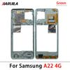 For Samsung A22 5G A226B / A22 4G A23 5G Housing Middle Frame Case Middle Frame Bezel Plate Replacement Parts With Side Key