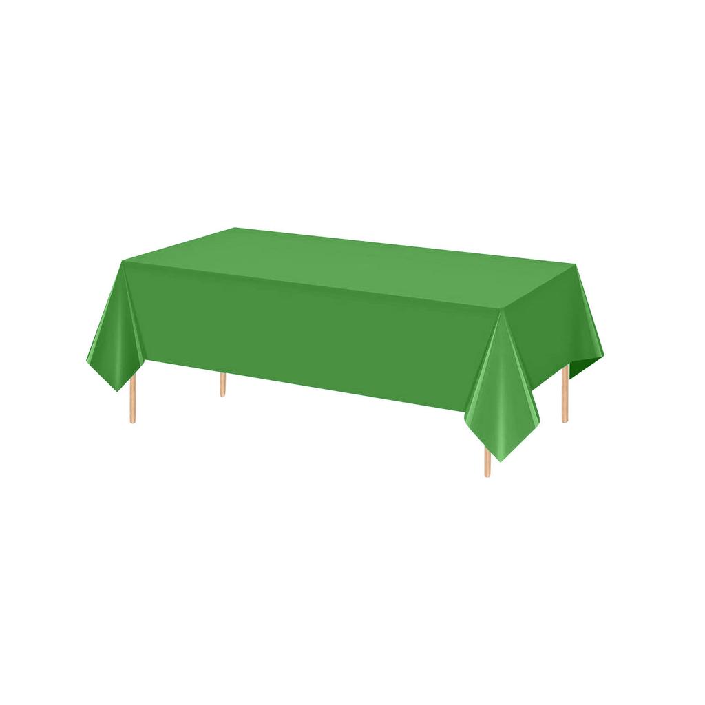 Disposable PEVA Thickened Plastic Rectangular Tablecloth Party Supplies