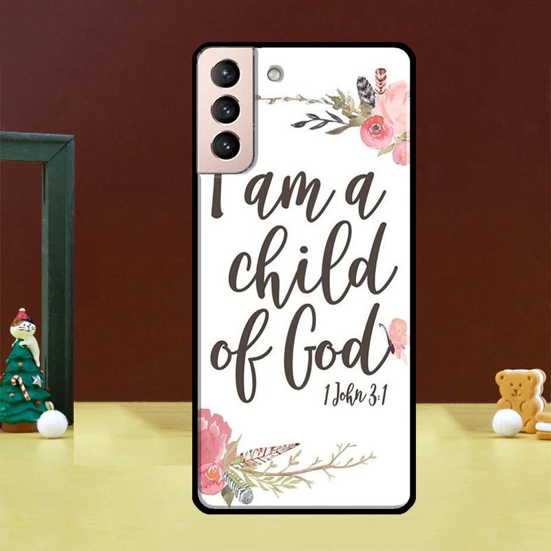 Bible Verse Quotes Phone Case For Samsung Galaxy S25 Ultra S20 S21 S22 S23 S24 Ultra S24 FE S9 S10 Plus Cover