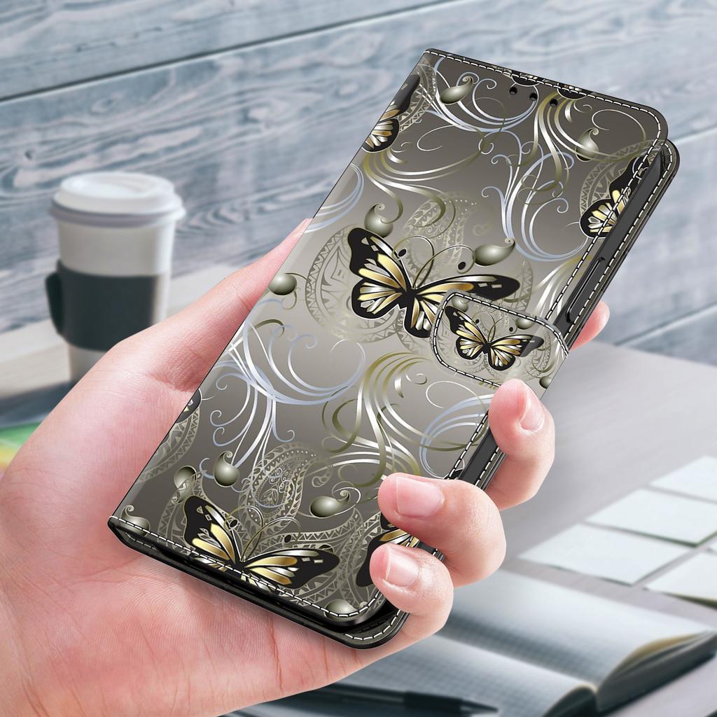 For Xiaomi Redmi Note 14 Pro+ 5G Case Wallet Stand Pattern Printing PU Leather Flip Phone Cover
