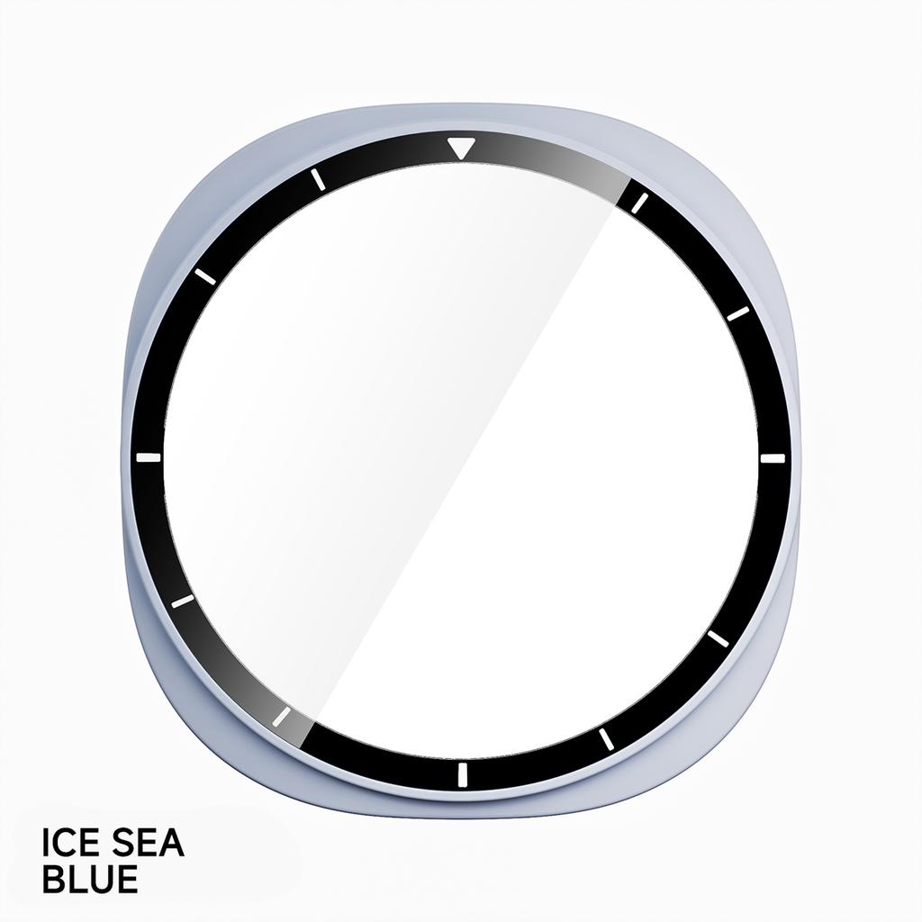 Tempered Glass+ PC Cover for Samsung Galaxy Watch 8 44mm 40mm All Coverage Protective Bumper Case for Galaxy Watch 8 Accessories