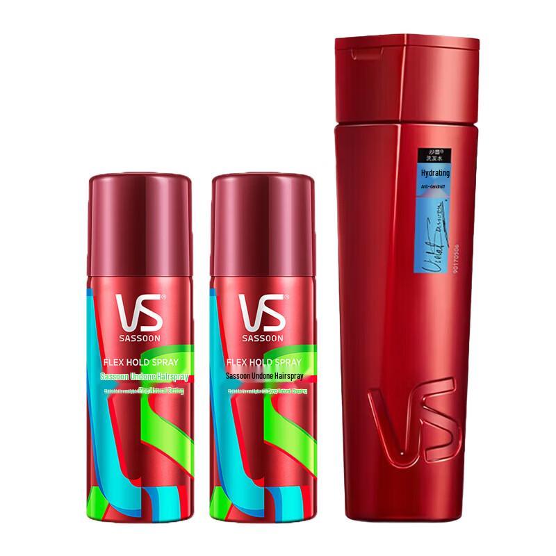 Увлажняющий шампунь против перхоти и набор для укладки Vidal Sassoon