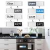 Spülmaschinenmagnet „Clean Dirty Marker“, Magnetmarker für Spülmaschine oder Kühlschrank