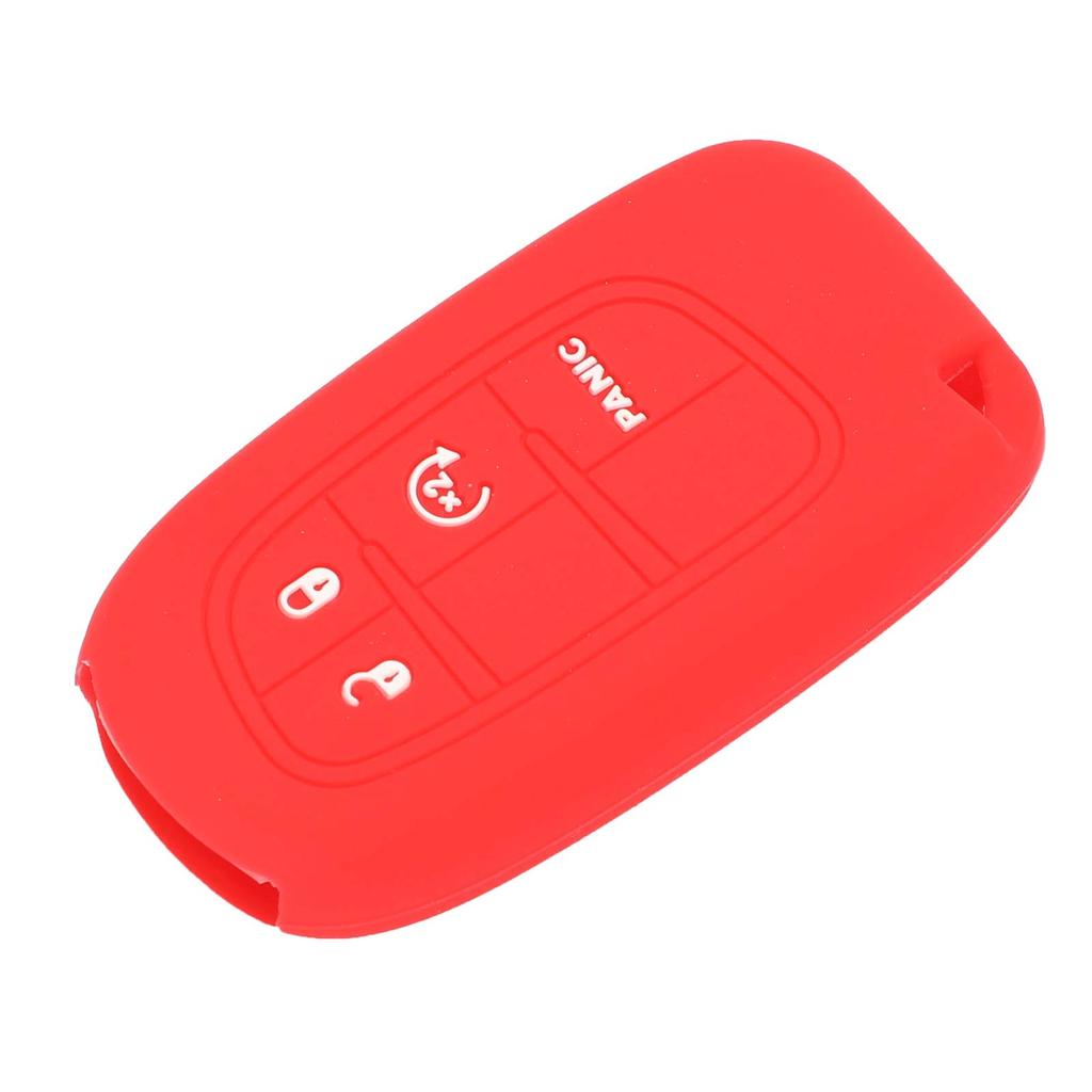 jingyuqin Remote Car Key Case Silicone For Dodge Journey Charger for Jeep Renegade Grand Cherokee for Chrysler 200 300 Smart Key