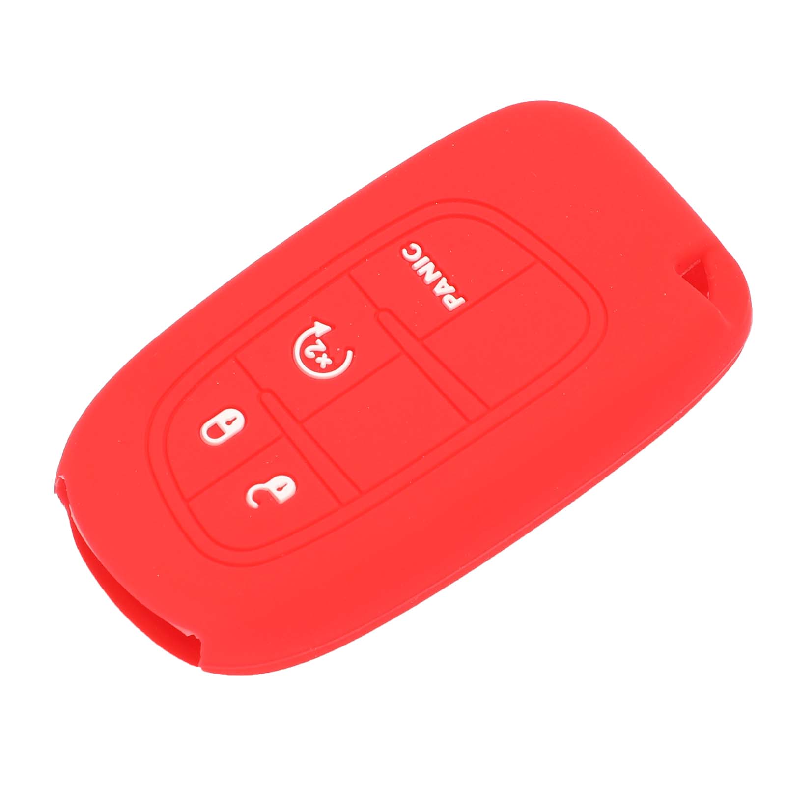 

Силиконовый чехол для дистанционного ключа от машины jingyuqin для зарядного устройства Dodge Journey для Jeep Renegade Grand Cherokee для Chrysler 200 300 Smart Key красный