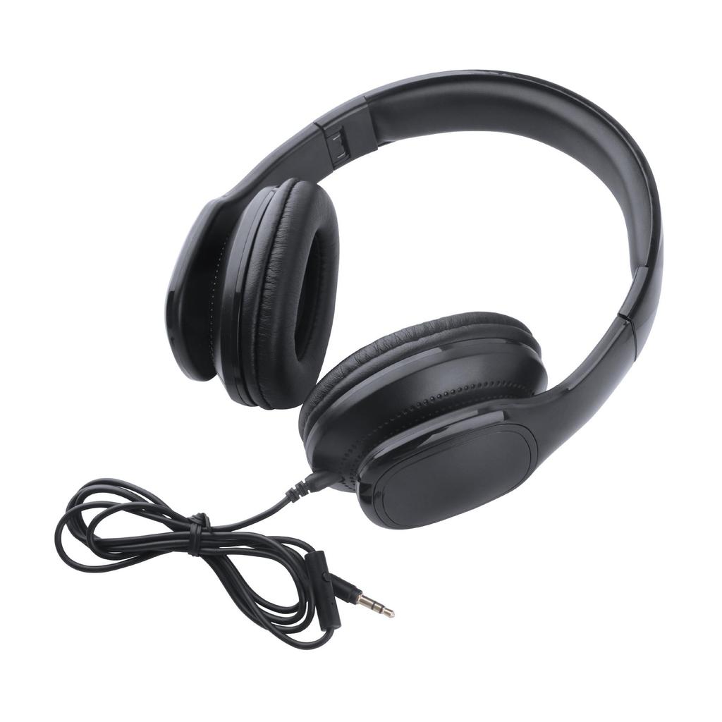 Wired On-Ear Gaming Headphones with Microphone, Clear Stereo Sound, and Call Capability