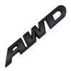 3D Metal Car Letters AWD Logo Emblem Sticker Fender Trunk Badge Accessories For Honda Civic CRV Subaru Mazda Toyota RAV4 Kia HWEGY