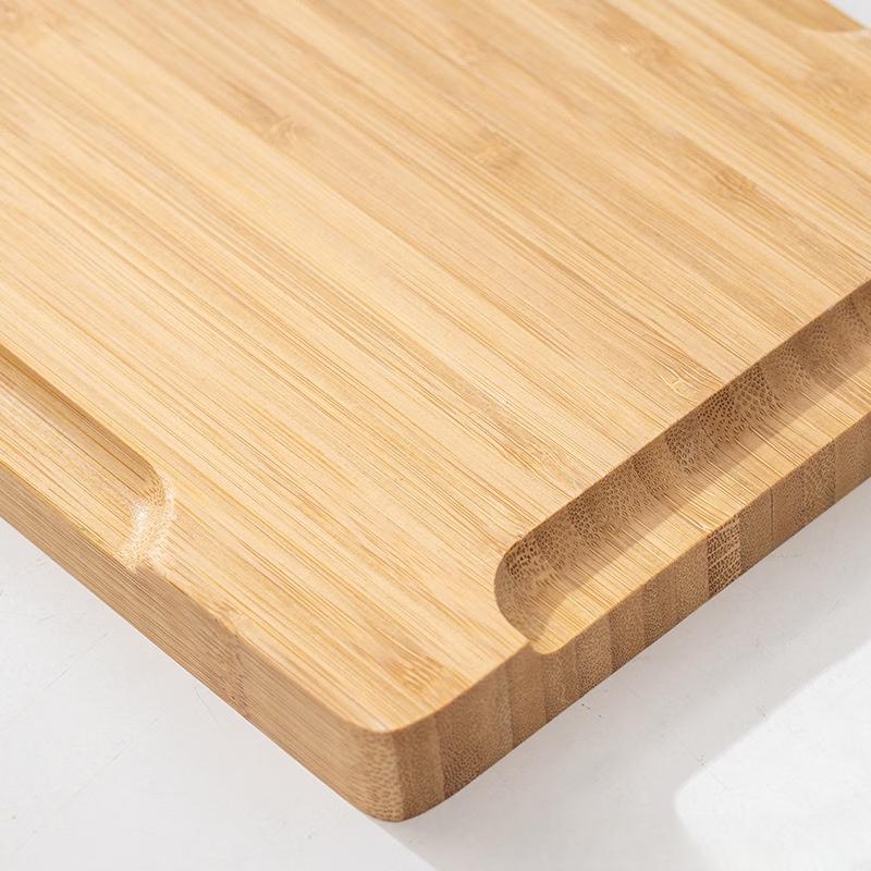 SMVP Walnut Bamboo Rectangular Serving Tray