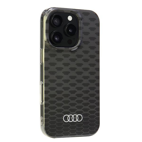 Audi Iml Stitching Pattern Magsafeiphone 16 Pro 6.3 Czarny/Black Hardcase Au-Imlmip16P-Q5/D3-Bk