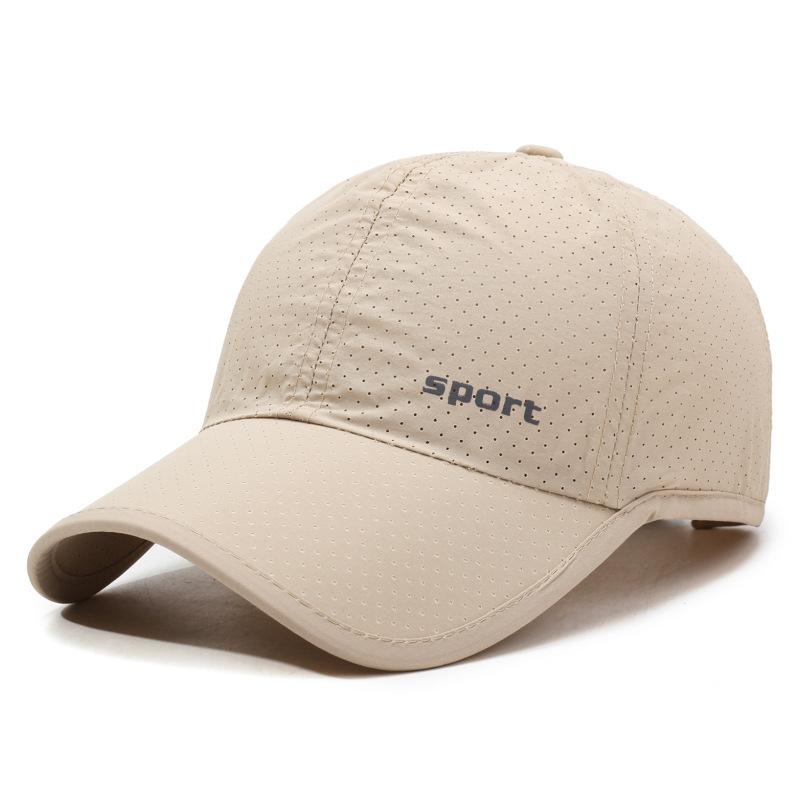 

Summer Quick-Dry Breathable Trimmed Baseball Cap, Casual & Trendy Unisex Hat For Fashion & Outdoor Sports 56-60cm