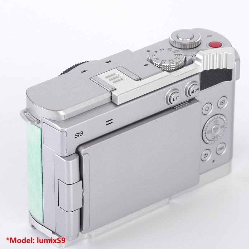 Lightweight Hot Shoe Thumb Grip Rest AntiSlip Design Compatible for S9 Cameras NonObstructive Controls Accessories