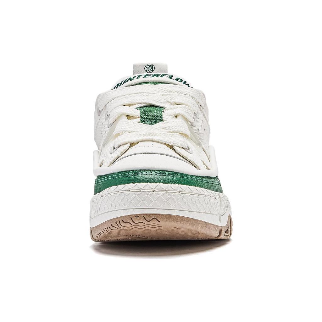 Li Ning CF Yuh 3.5 Dirty Bag Comfortable And Breathable Abrasion Resistant Low top Casual Shoes Women's Mist White AGCT332-1