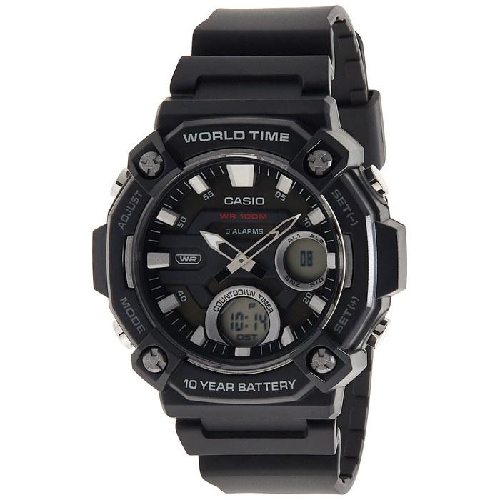 Casio Sport Watch AEQ-120W-1AVCF, Black/White, Digital.
