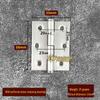 Stainless Steel Folding Casement Hinge for Doors, Windows, Wooden Boxes & Luggage (1-4 inches)