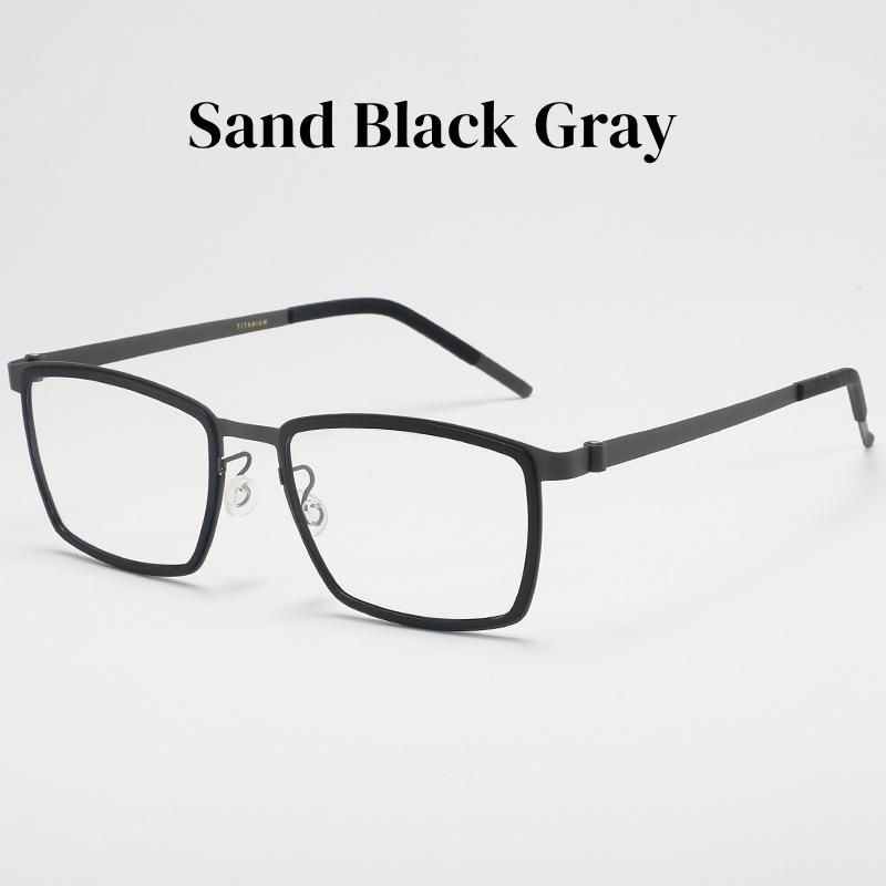 

KOCOLIOR High Quality Brand Design Anti Blue Light Photochromic Reading Glasses for Men with Generous Frames Made of Titanium 4.5