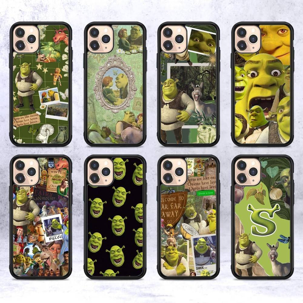 Classic Movie S-Shrek For IPhone 17 16 15 14 13 12 11 Mini Pro Max Plus PC+TPU Back Phone Cover